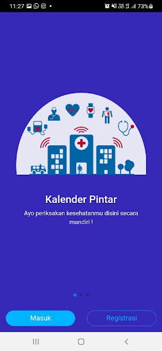 Android application Kalpin screenshort