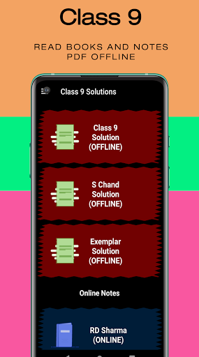 Class 9 Solution Offline Notes Screen 2