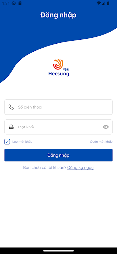 Android application Heesung screenshort