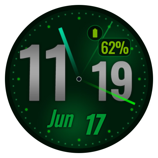 Dynamic Elegance Watch Face