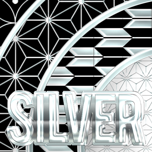 Silver japanese style [100] logo