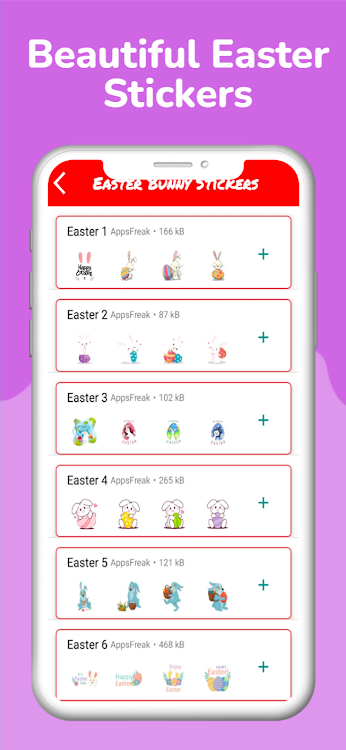 Easter Bunny Stickers - 1.0 - (Android)