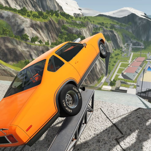 Car Jump Crash Simulator 3D