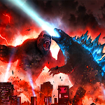 Cover Image of Baixar Gorilla Rampage Attack Godzilla Vs King Kong Game  APK