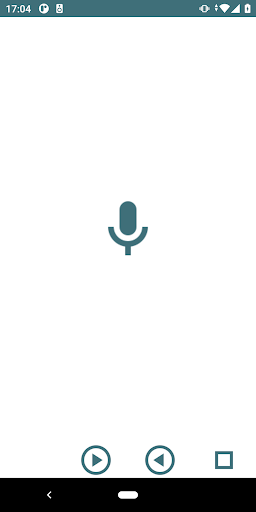 Android application Simple Reverse Voice screenshort