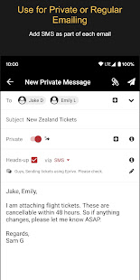 EPRIVO Private Email with Voice and Controls