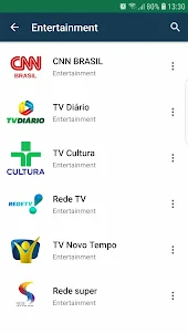 Brasil TV ao vivo no celular