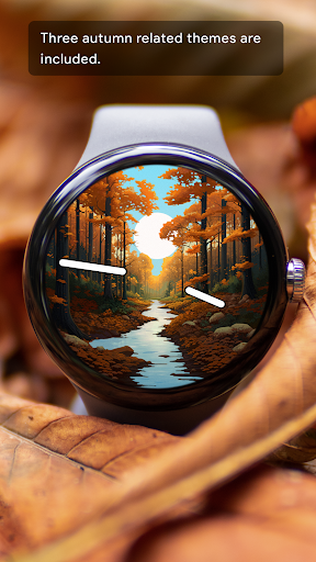 Android application Horizon Autumn Set Watch Faces screenshort