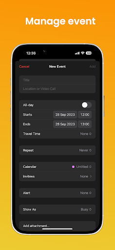 iCalendar - Calendar OS 18 screenshot 16