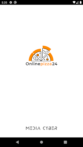 Android application Online Pizza24 screenshort