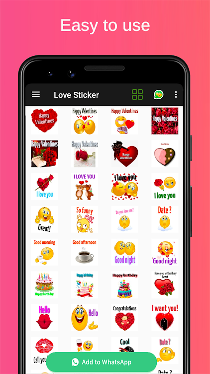 Love Sticker - WAStickerApps - 2.5.1 - (Android)