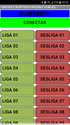 APP Relés Screen 2