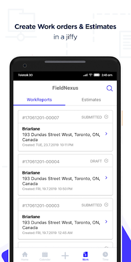 FieldNexus Screen 3