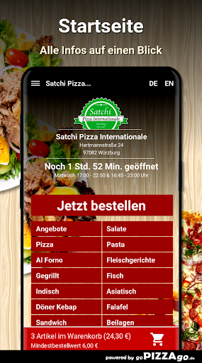 Satchi Pizza Internationale Wü Screen 2