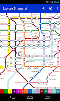 Explore Shanghai metro mapのおすすめ画像2