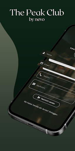 Android application The Peak Club screenshort