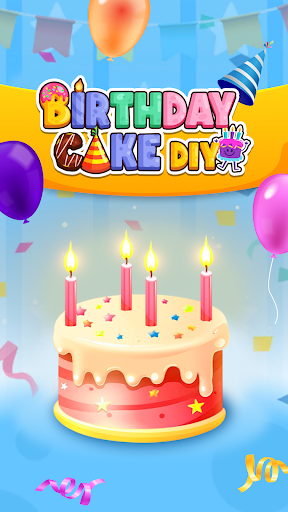 Android application Birthday Cake DIY screenshort