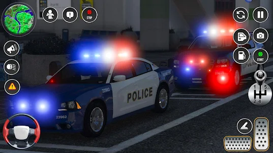 US Police Car Chase 3D Game