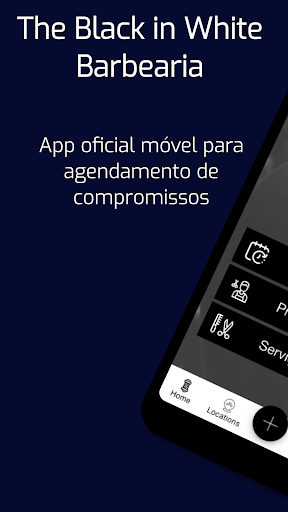 Android application The Black in White Barbearia screenshort