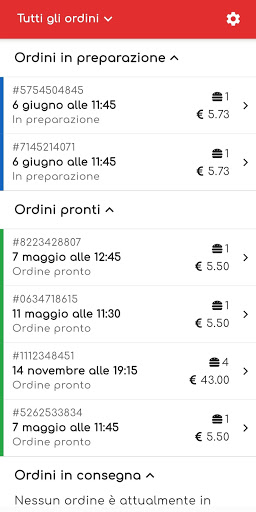 Android application T-shop screenshort