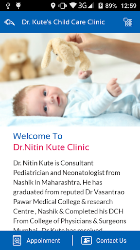 Android application Dr Kutes Child Care screenshort