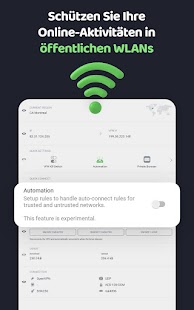 VPN – Private Internet Access Bildschirmfoto
