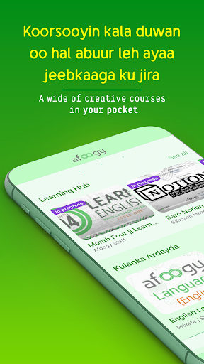 Android application Afoogy screenshort