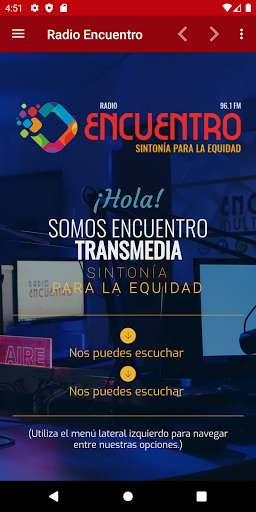 Android application Radio Encuentro Sucre Bolivia screenshort