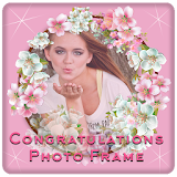 Congratulations Photo Frame icon