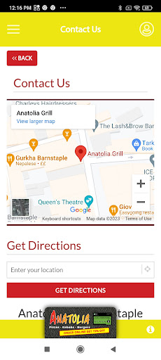 Anatolia Grill Barnstaple Screen 3