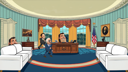 Android application President Slap screenshort