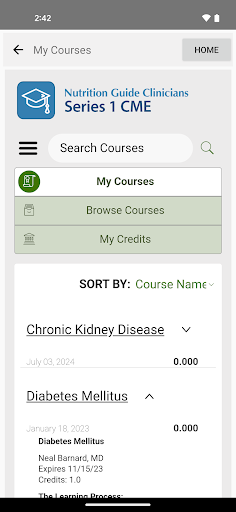 Nutrition Guide for Clinicians Screen 2