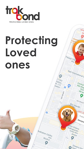 Android application Trakbond screenshort