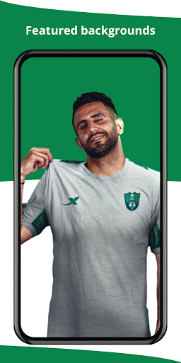 Android application Riyad Mahrez Wallpaper screenshort