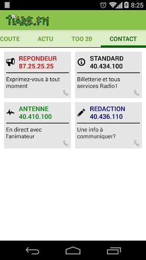 Tiare FM Screen 2