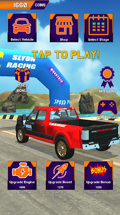 Slyon Stunt Race - Screenshot 1