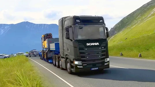 Euro Truck Simulator -เมือง 3D