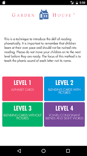 Garden House Little Readers 2 Screen 2