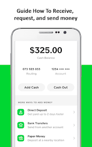 Cash Sending Tips App money