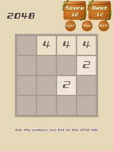 2048 Numbers - Play 2048 Numbers On Foodle