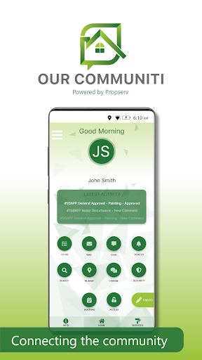 Android application Our Communiti screenshort
