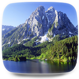 Beautiful mountains HD LiveWP icon
