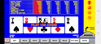 screenshot of Video Poker with Double Up