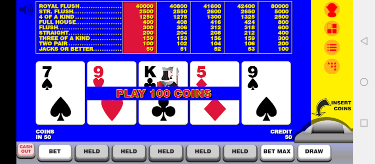 Video Poker with Double Up - 12.100 - (Android)
