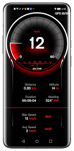 Captura de pantalla de Speed ​​View GPS Pro