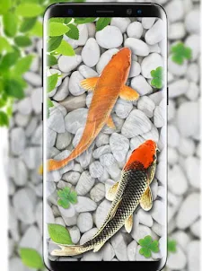 Koi Pet Fish Live Wallpaper