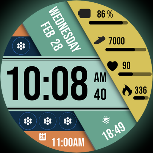 Strap Dial - Watch face Logo