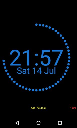 Android application Studio Clock Live Wallpaper screenshort