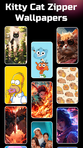 Zipper Lock Screen Wallpapers screenshot 4