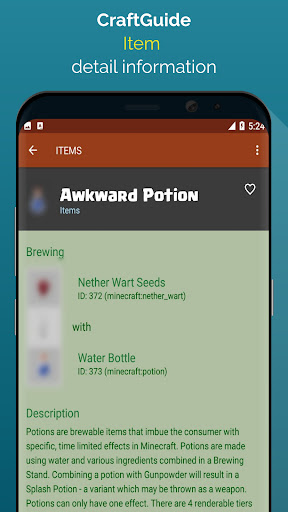 Android application Crafting Book - Crafting Guide screenshort